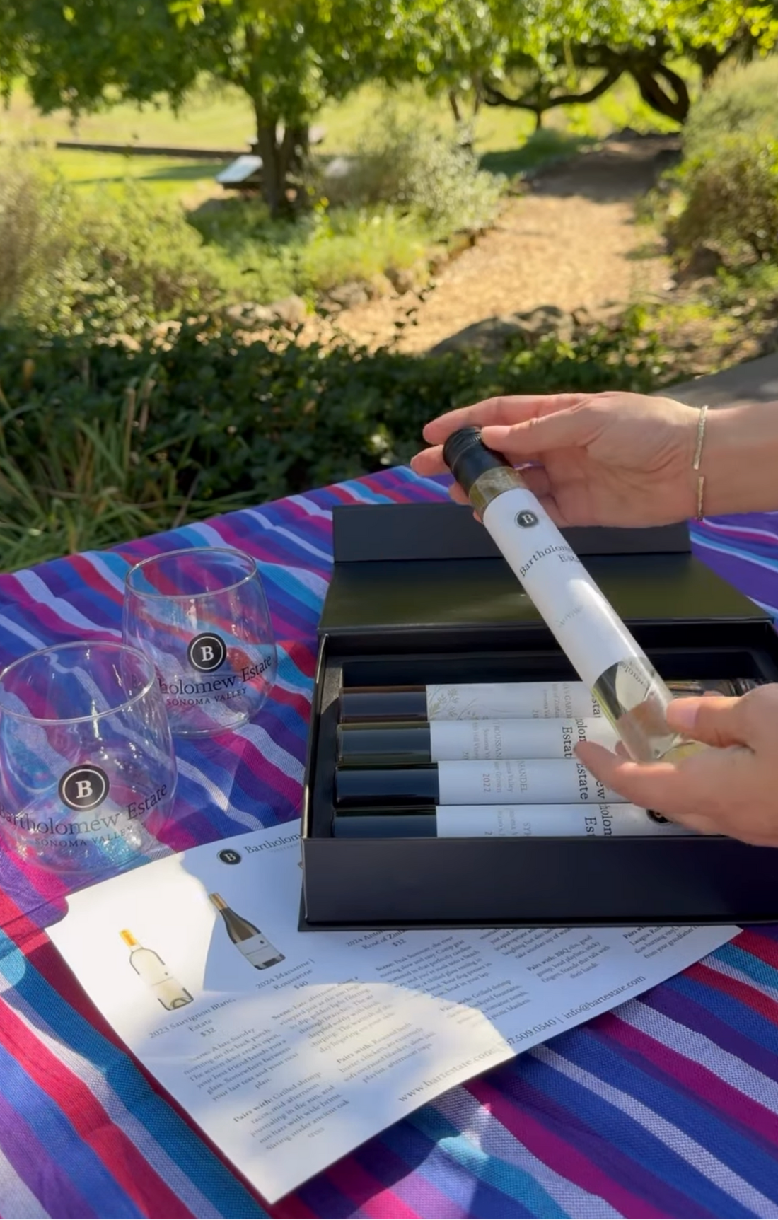 Curated. Estate-Grown. Unforgettable. Small Lot Bottles and Bartholomew Estate Winery Launch New Tasting Kit